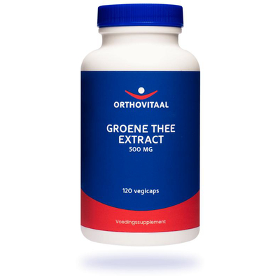 Orthovitaal Groene Thee extract 500 mg afbeelding