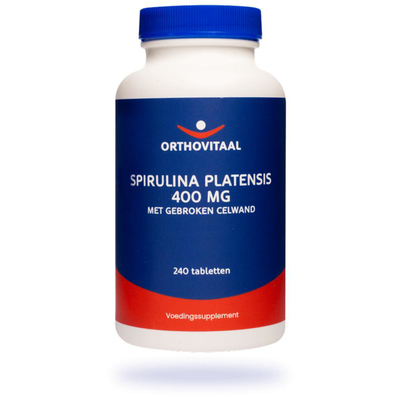 Orthovitaal Spirulina Platensis 400 mg Orthovitaal Spirulina Platensis 400 mg Abbildung
