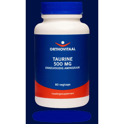 Orthovitaal Taurine 500 mg Orthovitaal Taurine 500 mg afbeelding