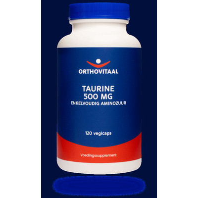 Orthovitaal Taurine 500 mg Orthovitaal Taurine 500 mg afbeelding