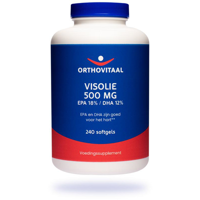 Orthovitaal Fischöl 500 mg EPA 18% DHA 12% Orthovitaal Fischöl 500 mg EPA 18% DHA 12% Abbildung