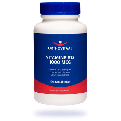 Orthovitaal Vitamine B12 1000 mcg afbeelding