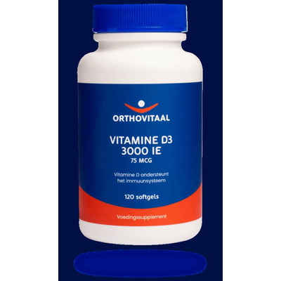 Orthovitaal Vitamin D3 3000IU Orthovitaal Vitamin D3 3000IU image