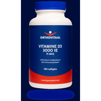 Orthovitaal Vitamin D3 3000IU Orthovitaal Vitamin D3 3000IU image