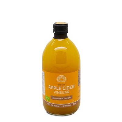 Mattisson Healthstyle Organic Apple Cider Vinegar Cinnamon Turmeric Mattisson Healthstyle Organic Apple Cider Vinegar Cinnamon Turmeric afbeelding