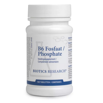 Biotics Vitamine B6 Fosfaat Biotics Vitamine B6 Fosfaat afbeelding