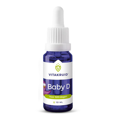 Vitakruid Vitamine D Baby druppels Vitakruid Vitamine D Baby druppels afbeelding