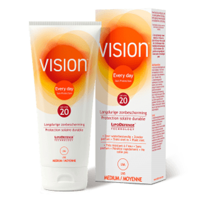 Vision Every Day Sun Protection SPF 20 Vision Every Day Sun Protection SPF 20 Abbildung