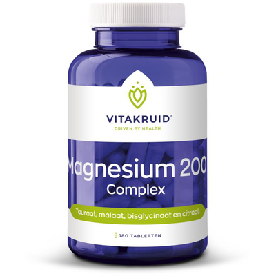 Vitakruid Magnesium 200 complex afbeelding