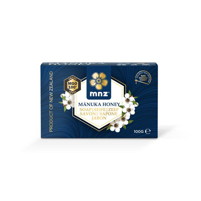 Manuka New Zealand Manuka honing MGO 100+ zeep afbeelding