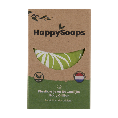 HappySoaps Aloë You Vera Much Body Oil Bar HappySoaps Aloë You Vera Much Body Oil Bar Abbildung