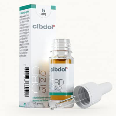 Cibdol CBD 2.0 Hemp Olie 5% (500 mg) Cibdol CBD 2.0 Hemp Olie 5% (500 mg) afbeelding
