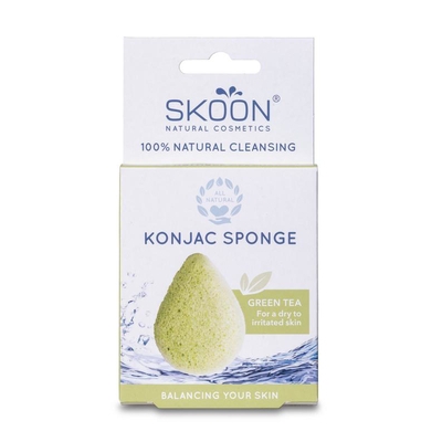 Skoon Konjac Spons Green Tea afbeelding