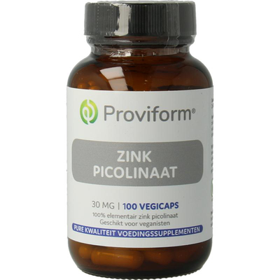 Proviform Zink picolinaat 30 mg Proviform Zink picolinaat 30 mg afbeelding