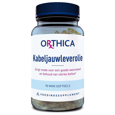 Orthica Kabeljauwleverolie Orthica Kabeljauwleverolie afbeelding