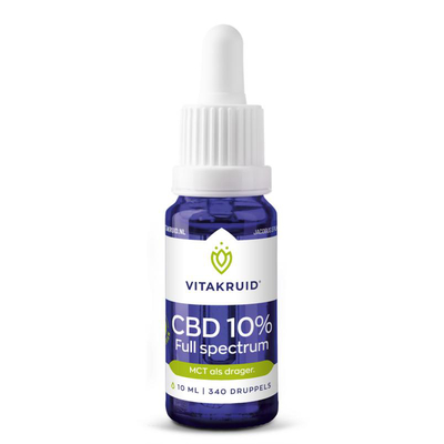 Vitakruid CBD Oil 10% Full Spectrum Vitakruid CBD Oil 10% Full Spectrum image