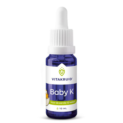 Vitakruid Vitamine K Baby Druppels Vitakruid Vitamine K Baby Druppels afbeelding