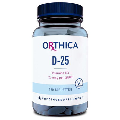 Orthica Vitamine D-25 Orthica Vitamine D-25 afbeelding