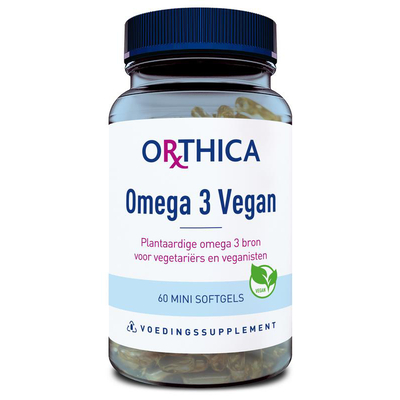 Orthica Vegan Omega-3 Orthica Vegan Omega-3 afbeelding