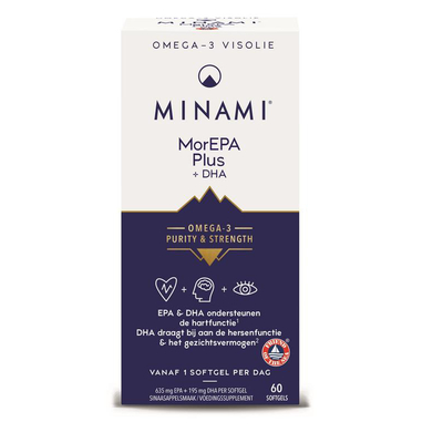 Minami Nutrition MorEPA Plus Minami Nutrition MorEPA Plus afbeelding