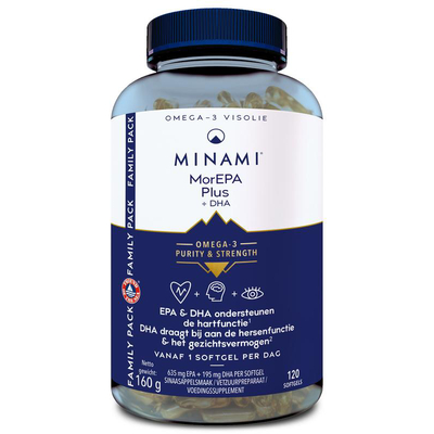 Minami Nutrition MorEPA Plus Minami Nutrition MorEPA Plus afbeelding
