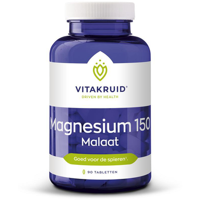 Vitakruid Magnesium 150 Malaat Vitakruid Magnesium 150 Malaat afbeelding
