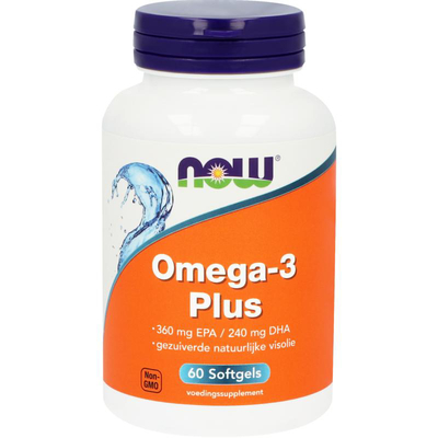 NOW Omega 33 Plus 360 mg EPA 240 mg DHA afbeelding