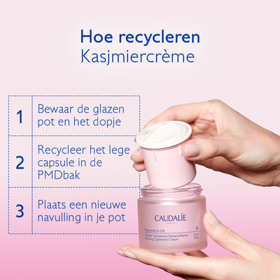 Caudalie Resveratrol-Lift Verstevigende Kasjmiercrème - Navulling Caudalie Resveratrol-Lift Verstevigende Kasjmiercrème - Navulling afbeelding