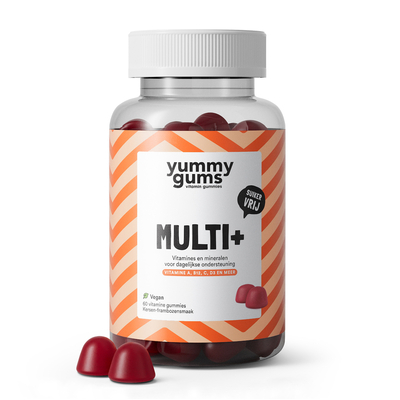 Yummygums Multi+ Vitamine Gummies Yummygums Multi+ Vitamine Gummies afbeelding