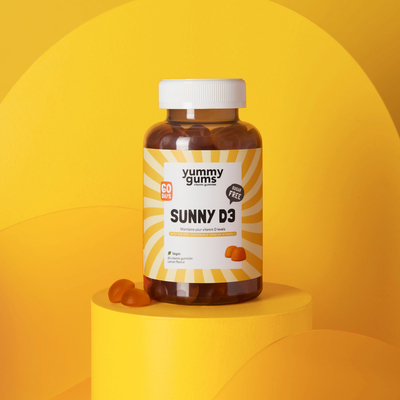 Yummygums Sunny D3 Gummies Yummygums Sunny D3 Gummies afbeelding
