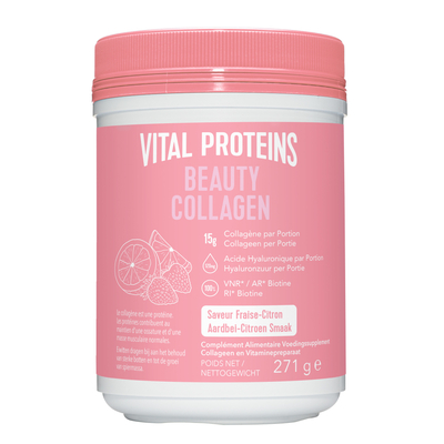 Vital Proteins Beauty Collageen Aardbei Citroen Vital Proteins Beauty Collageen Aardbei Citroen afbeelding