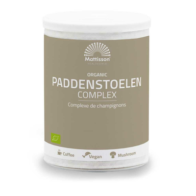 Mattisson Healthstyle Organic Paddenstoelen Complex Mattisson Healthstyle Organic Paddenstoelen Complex afbeelding