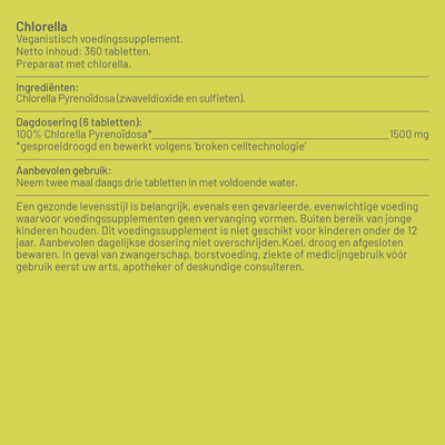 Vitaminstore Chlorella Vitaminstore Chlorella afbeelding