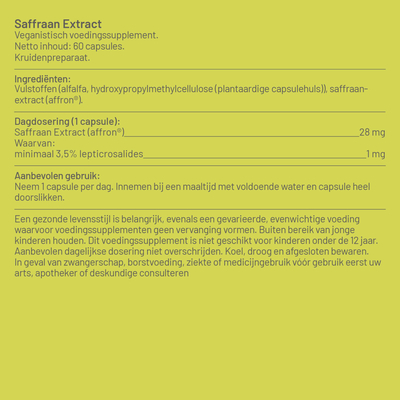 Vitaminstore Saffron Extract Vitaminstore Saffron Extract image