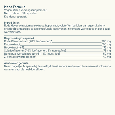 Vitaminstore Meno Formule (isoflavonen) afbeelding