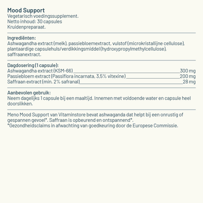 Vitaminstore Mood Support Vitaminstore Mood Support afbeelding