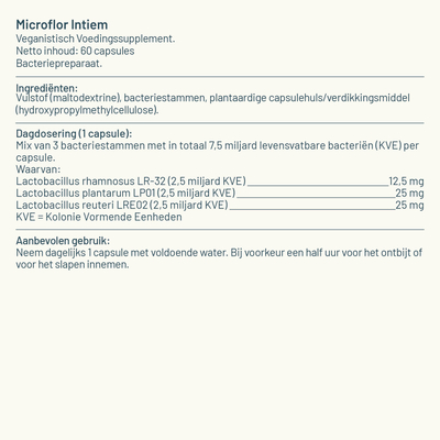 Vitaminstore Microflor Intiem Vitaminstore Microflor Intiem Abbildung