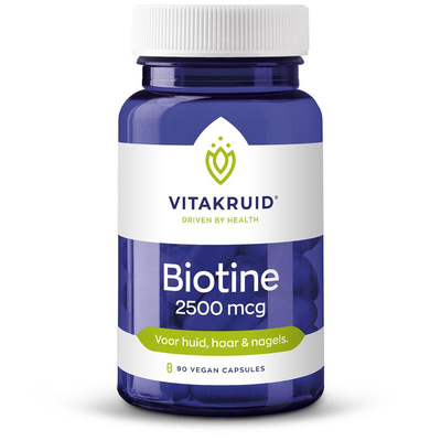 Vitakruid Biotine 2500 mcg Vitakruid Biotine 2500 mcg afbeelding