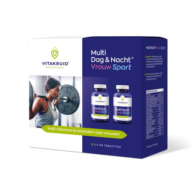 Vitakruid Multi Dag & Nacht Vrouw Sport Vitakruid Multi Dag & Nacht Vrouw Sport afbeelding