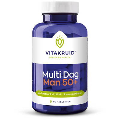 Vitakruid Multi Dag Man 50+ Vitakruid Multi Dag Man 50+ afbeelding
