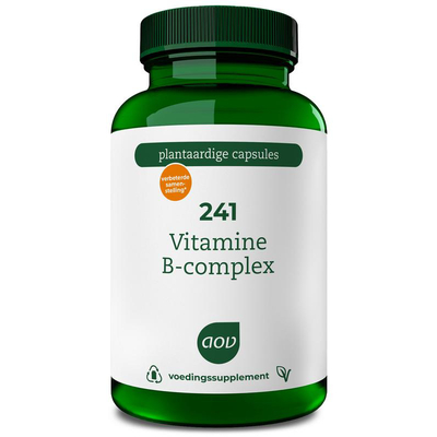 AOV Voedingssupplementen 241 Vitamine B complex AOV Voedingssupplementen 241 Vitamine B complex afbeelding