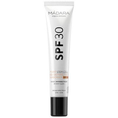 MADARA Plant Stem Cell Age-Defying Face Sunscreen SPF 30 MADARA Plant Stem Cell Age-Defying Face Sunscreen SPF 30 afbeelding