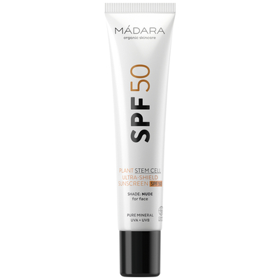 MADARA SPF50 Pflanzen-Stammzellen Ultra-Shield Sonnencreme MADARA SPF50 Pflanzen-Stammzellen Ultra-Shield Sonnencreme Abbildung