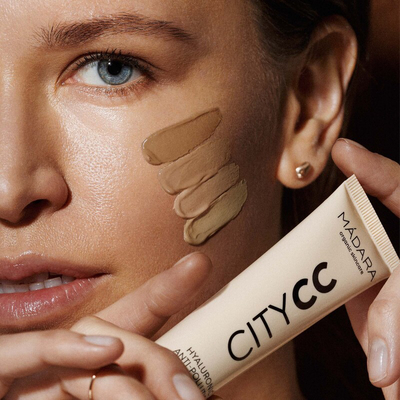 MADARA Hyaluronic Anti-Pollution CC Cream SPF 15 TAN (City CC serie) MADARA Hyaluronic Anti-Pollution CC Cream SPF 15 TAN (City CC serie) afbeelding