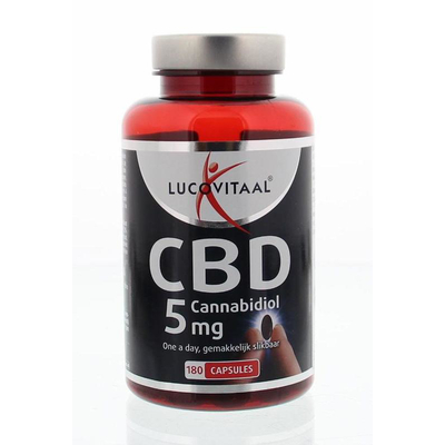 Lucovitaal Cannabidiol CBD 5 mg Lucovitaal Cannabidiol CBD 5 mg afbeelding
