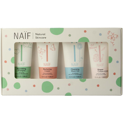 Naif Baby- und Kids Mini-Set 4 x 15 ml Naif Baby- und Kids Mini-Set 4 x 15 ml Abbildung