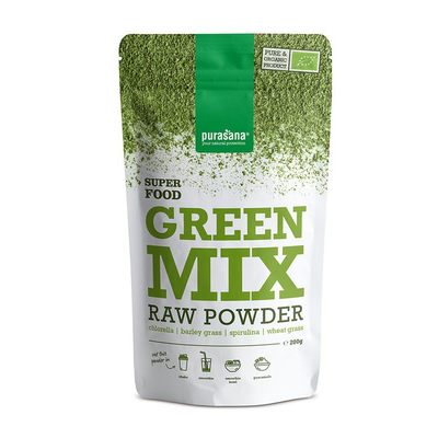 Purasana Vegan Green Mix Powder Purasana Vegan Green Mix Powder image