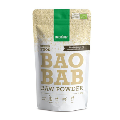 Purasana Vegan Baobab Powder Purasana Vegan Baobab Powder image