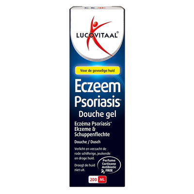 Lucovitaal Eczeem psoriasis douchegel Lucovitaal Eczeem psoriasis douchegel afbeelding