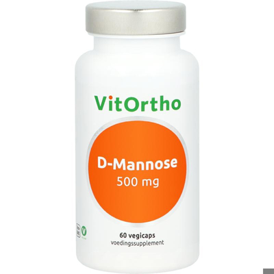 Vitortho D Mannose 500 mg Vitortho D Mannose 500 mg afbeelding